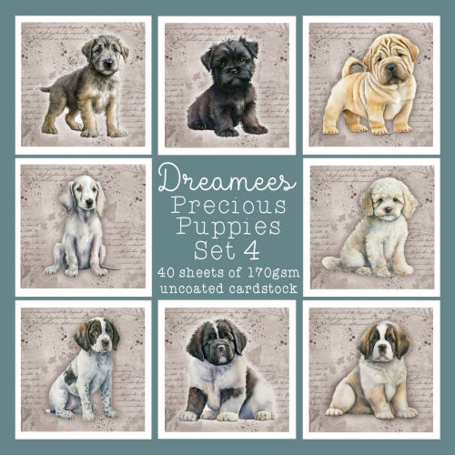 Precious Puppies (Set 4) Image Pad